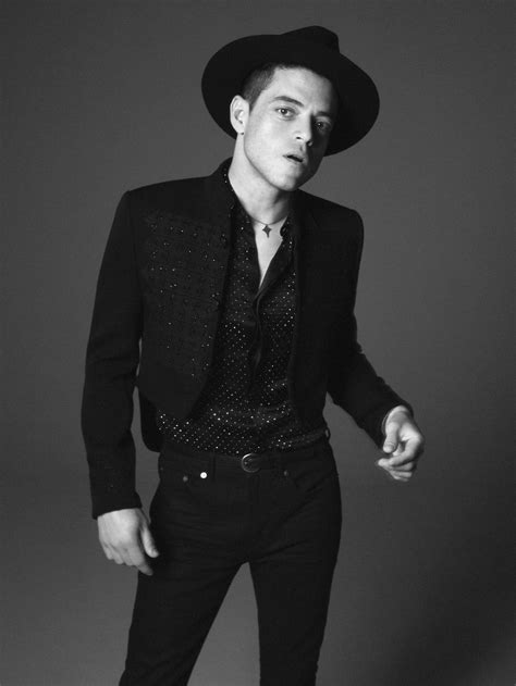 rami malek ysl|RAMI MALEK .